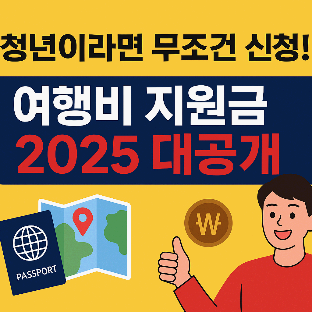 청년 여행 지원금