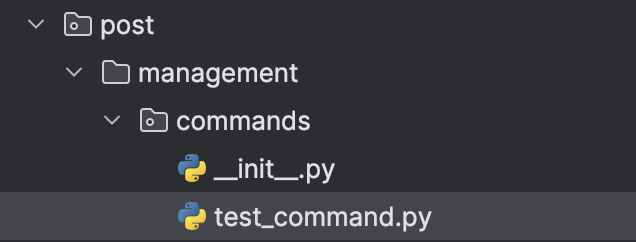 [Django] Custom Command 만들기