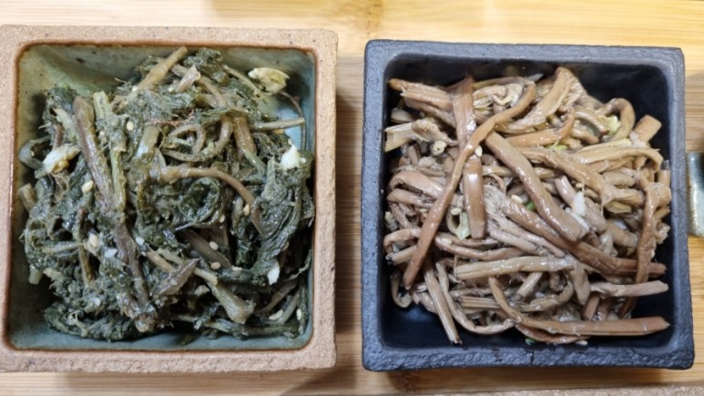 압력솥에 간단히 보름나물 21