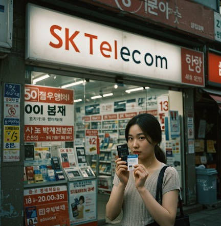 SKT 유심교체 온라인 예약