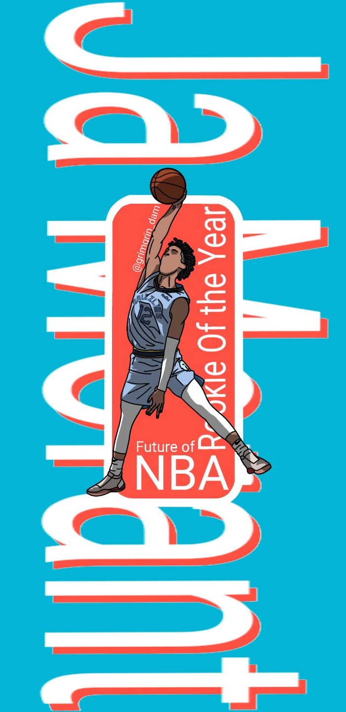  NBA 선수 배경화면(트레이 영, 포르징기스, 자 모란트)및 프로필