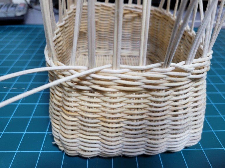 라탄 사각 바구니 만들기 사각바구니 23