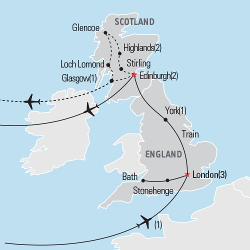 에딘버러 Edinburgh&#44; 영국 지도