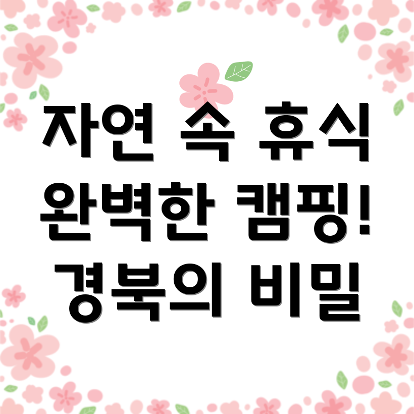 경북 오토캠핑장