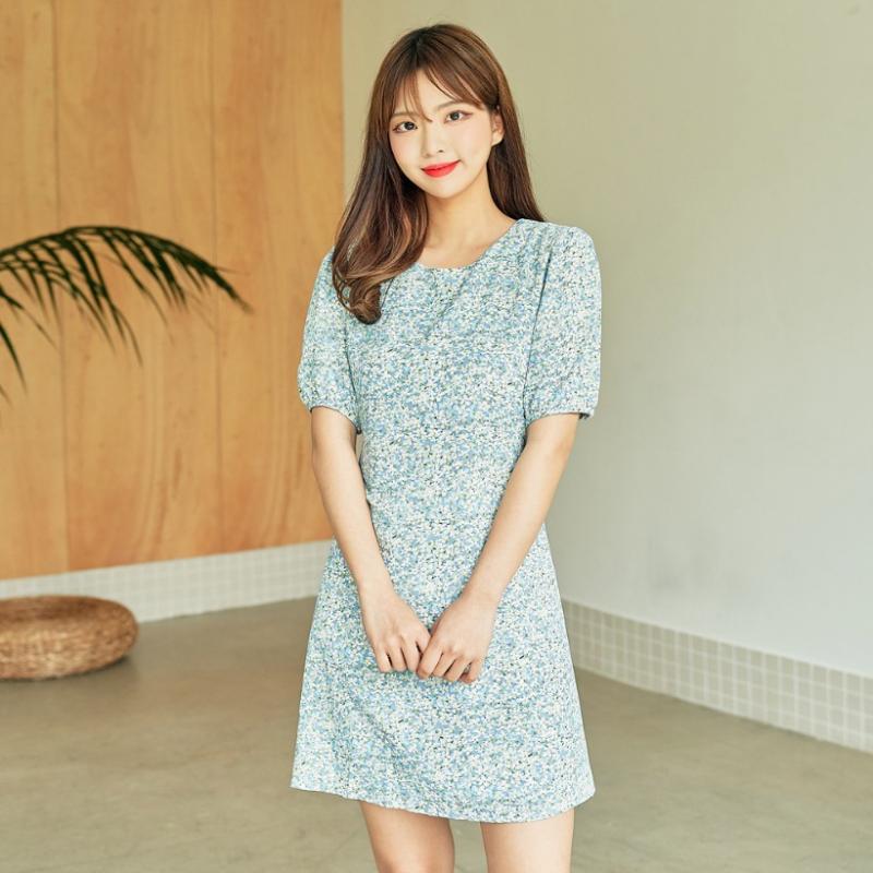 보미나 플라워 원피스 OB14OPME04Z