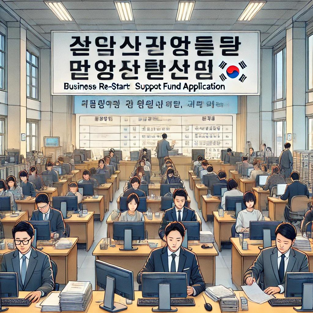 폐업 재도전 장려금 신청