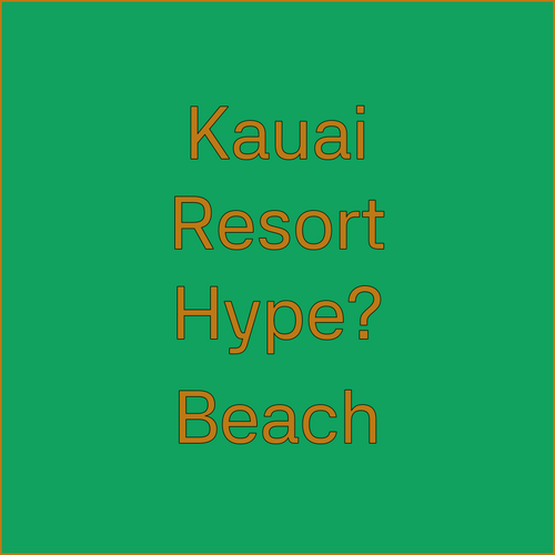 Sheraton Kauai Resor