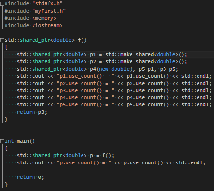  [C++] shared_ptr, weak_ptr