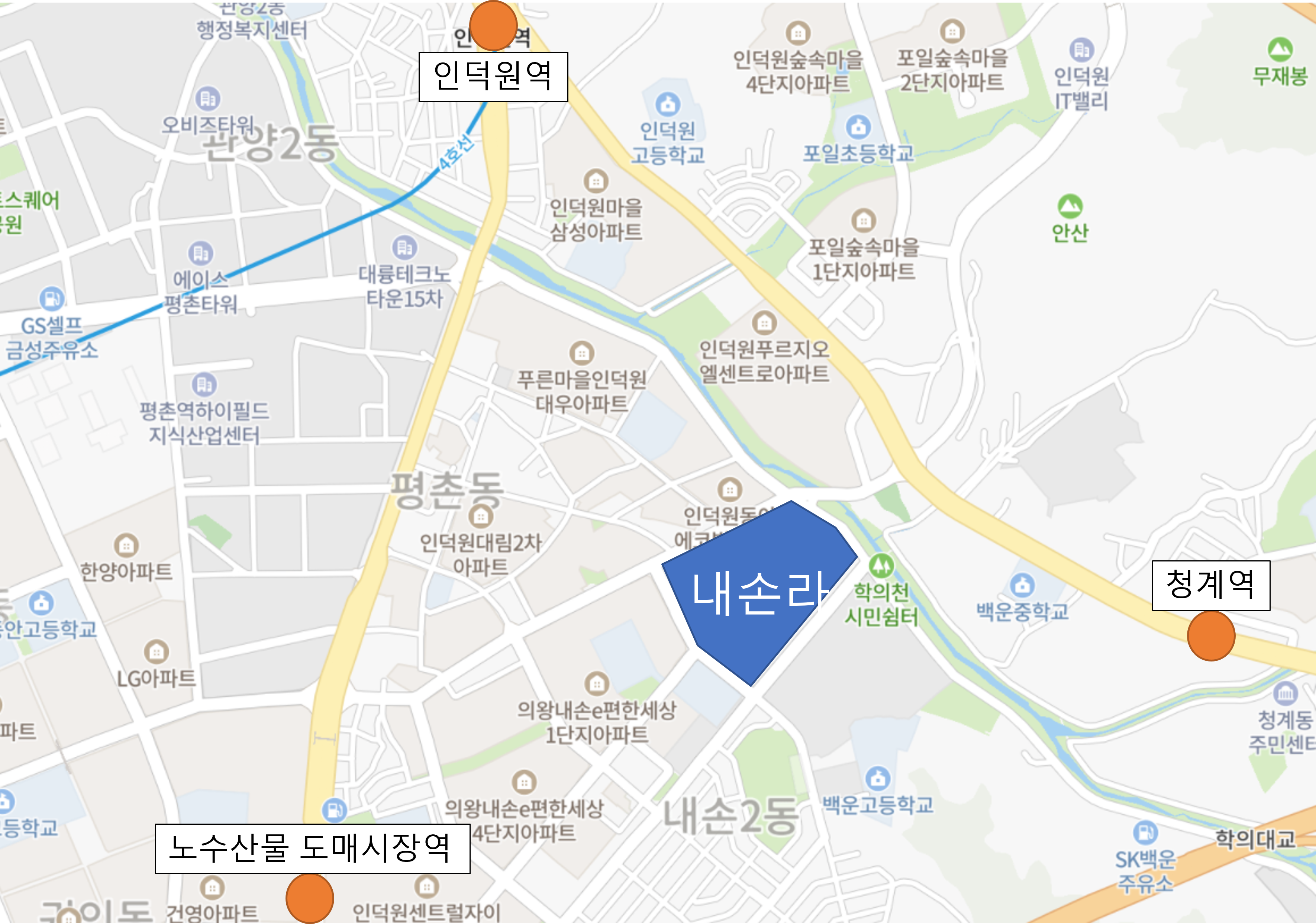 내손라구역-위치