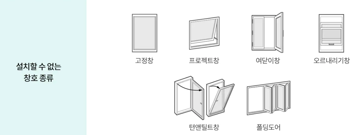 LG 창문형 에어컨 설치안내