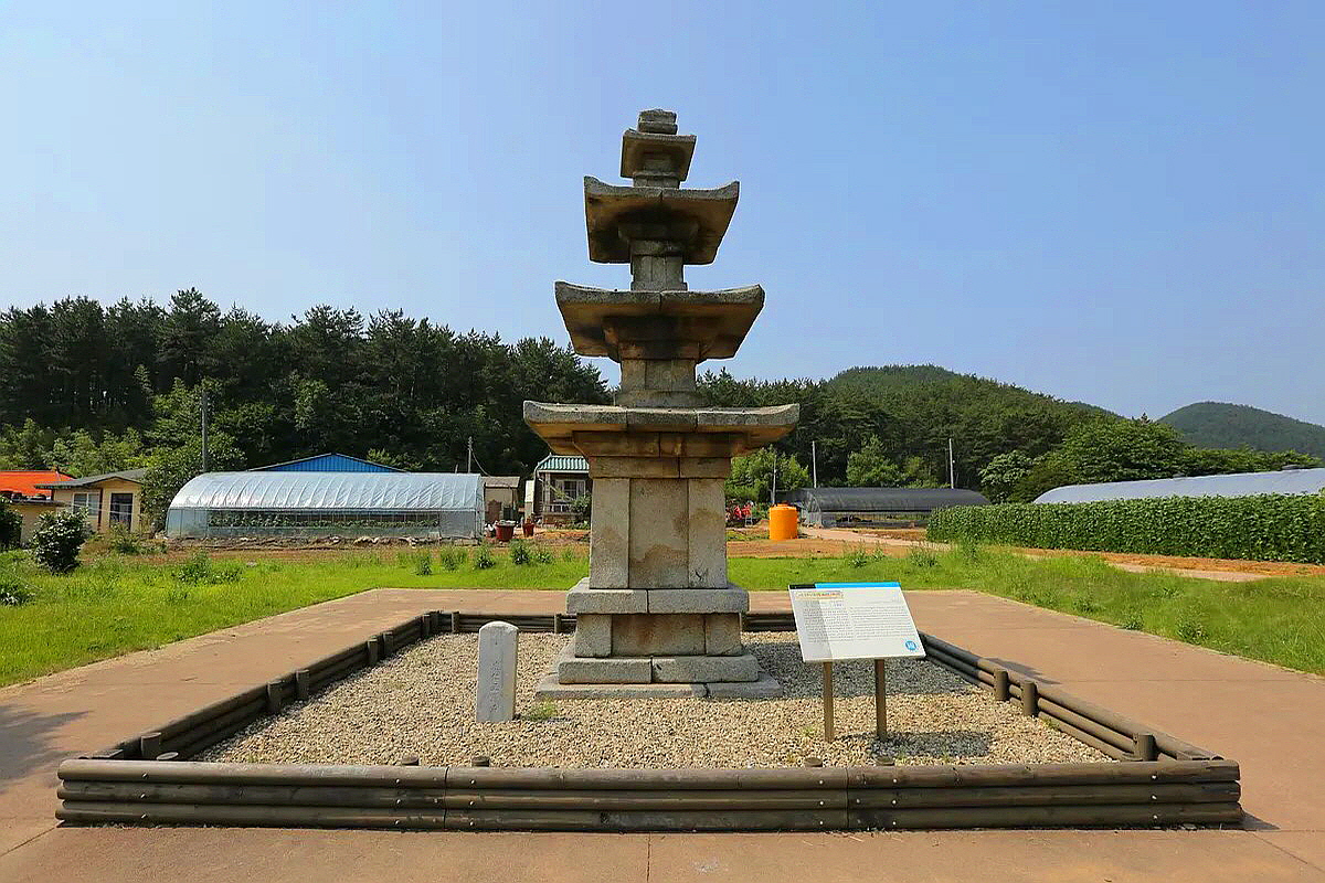 서천 성북리 오층석탑