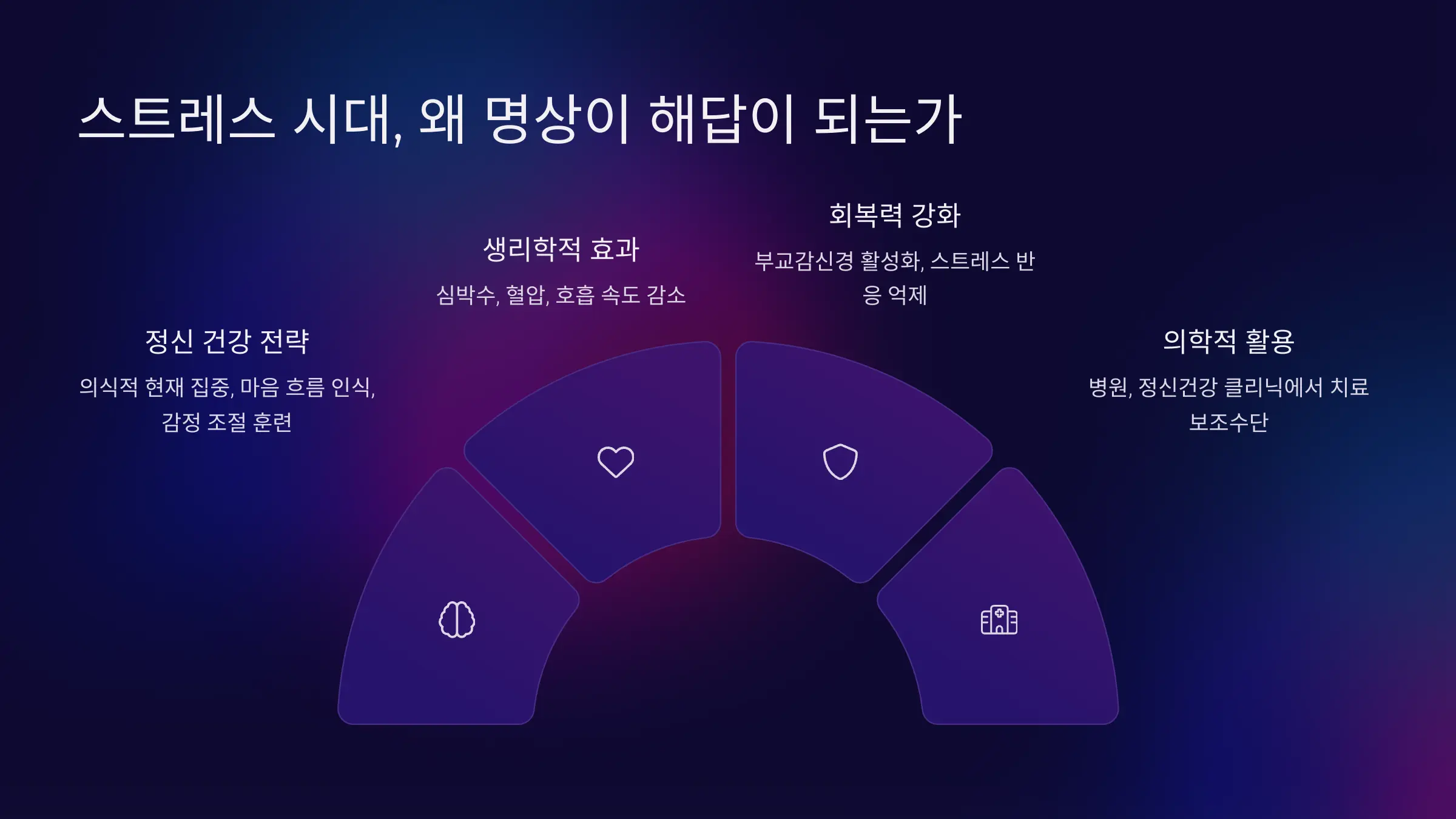 스트레스 시대, 왜 명상이 해답이 되는가
