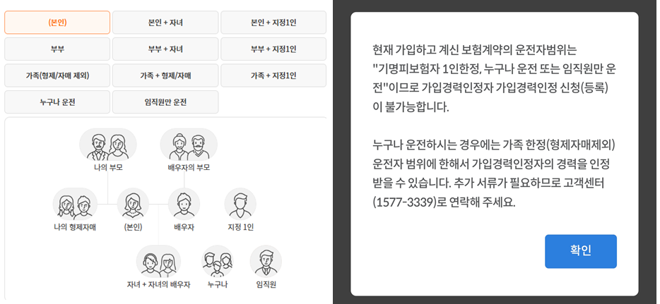 운전자 범위