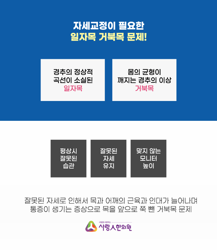 척추교정 이미지