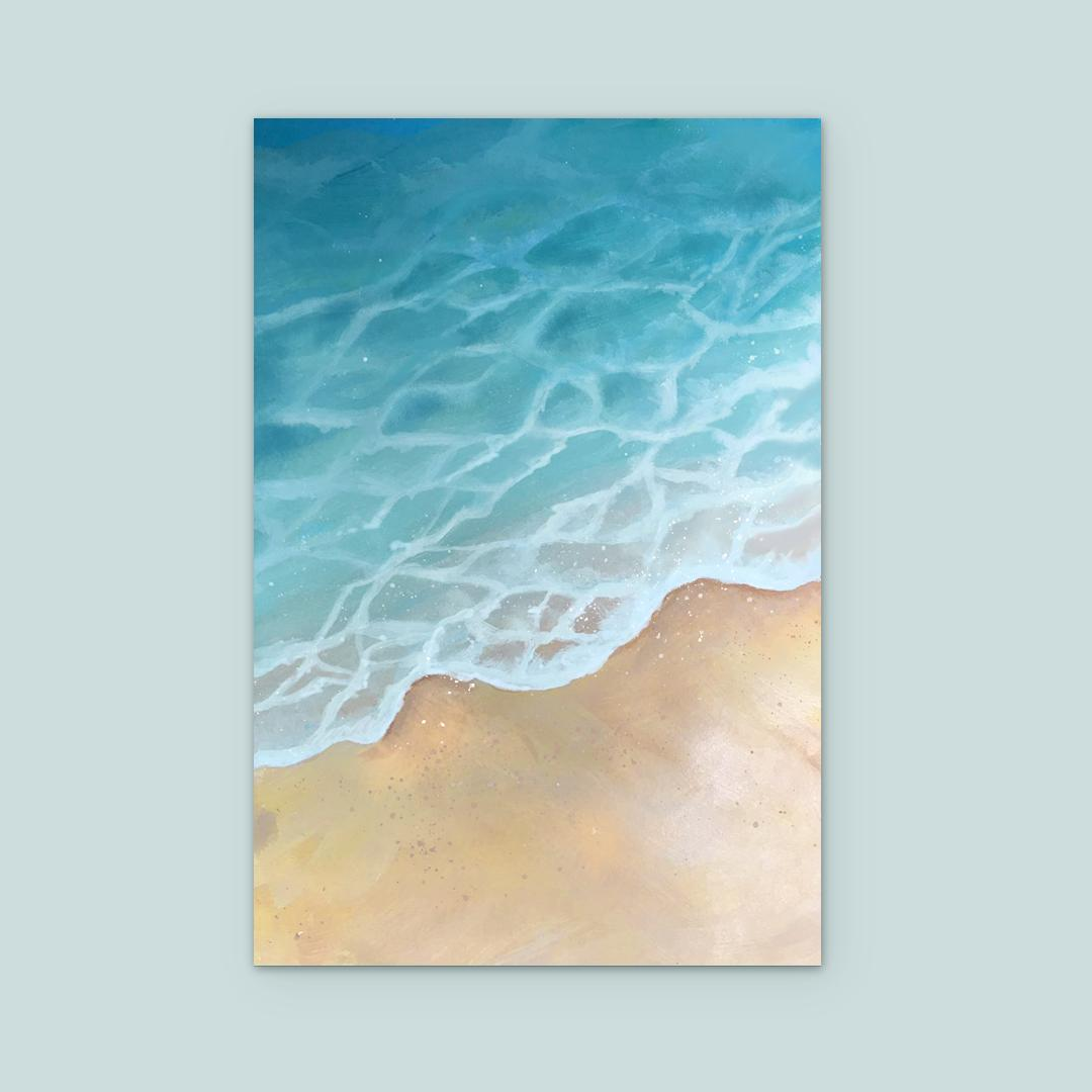  홈 데코<바다그림>
