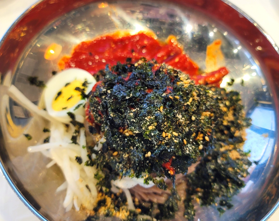  강릉 강문해변 맛집 메밀골 동해 막국수.