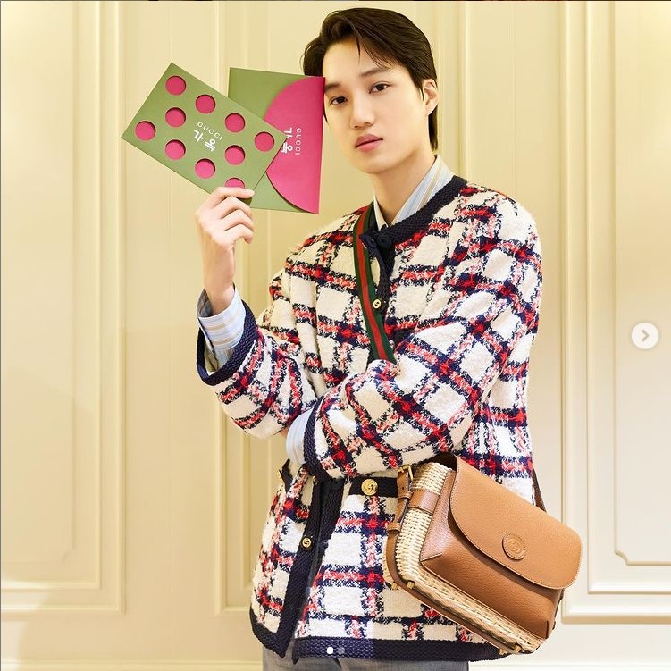  엑소 카이 vs 이동휘 같은옷 다른느낌 구찌 체크 트위드 재킷