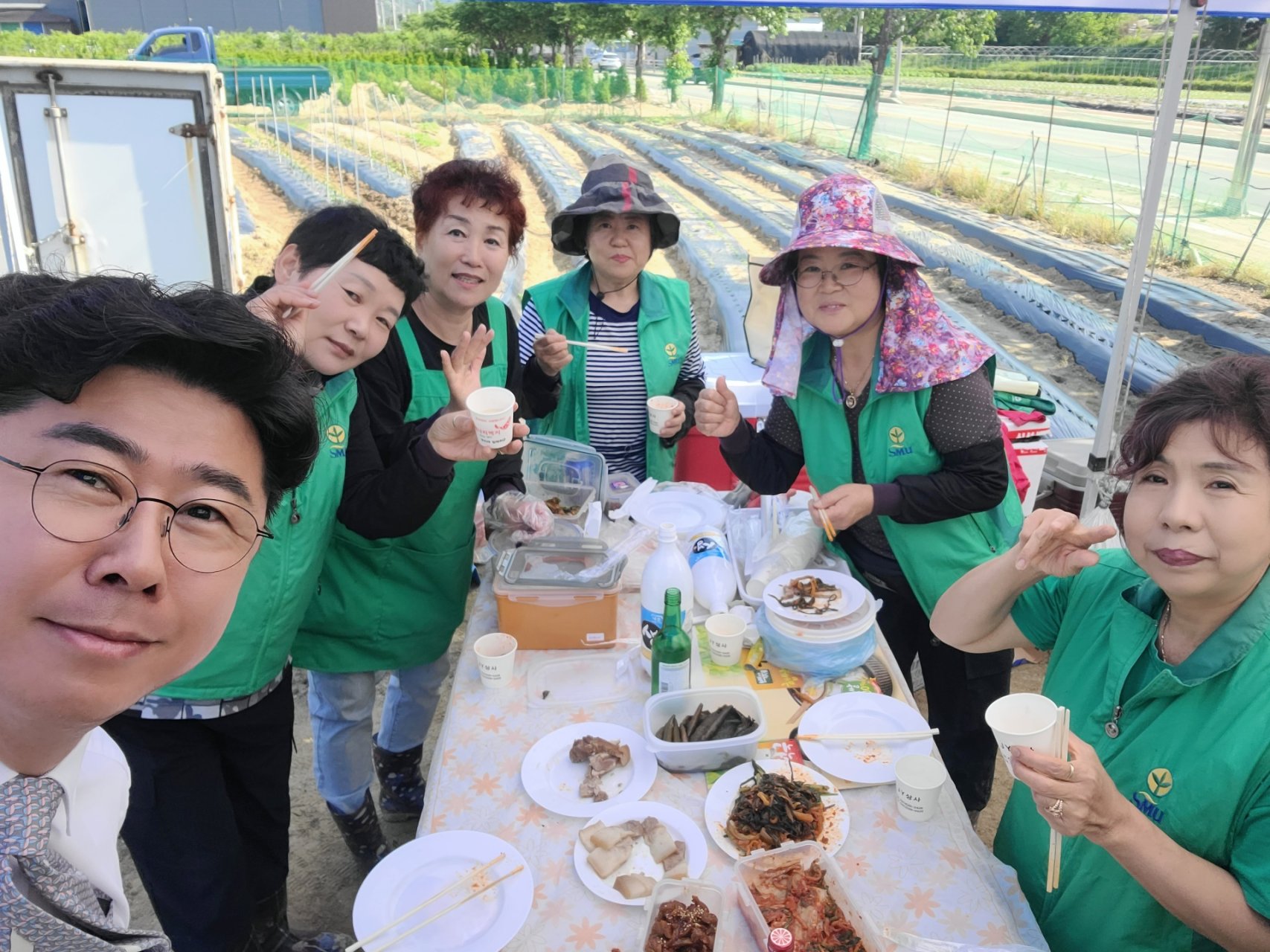  선단동 새마을부녀회 고구마심기