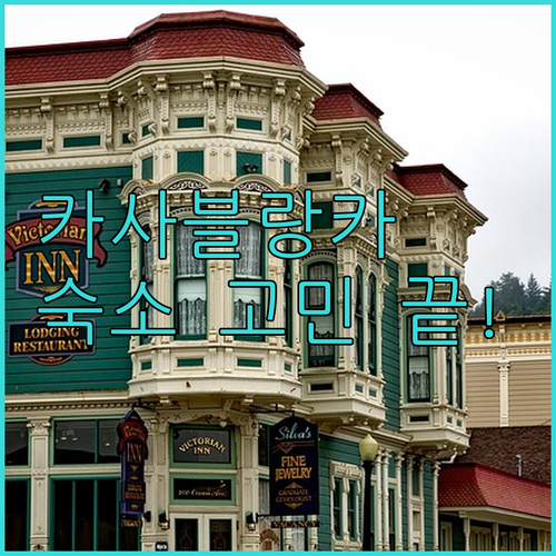 카사블랑카 숙소 고민 끝! 릴렉스 호