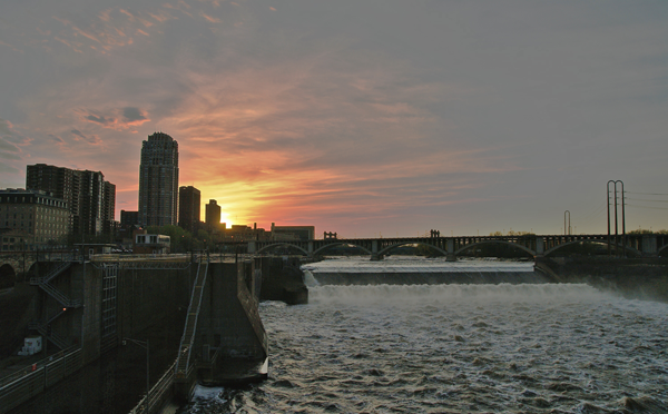 Mississippi River in Minneapolis