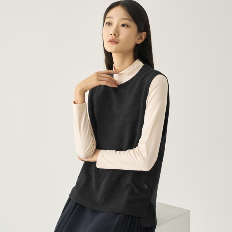 지센 사이드버튼 져지 BK LFTSNA01