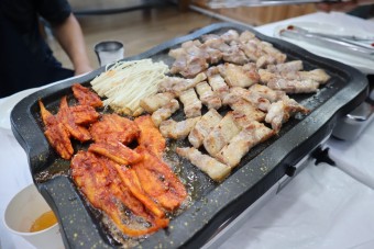 더덕구이 흑돼지 불고기