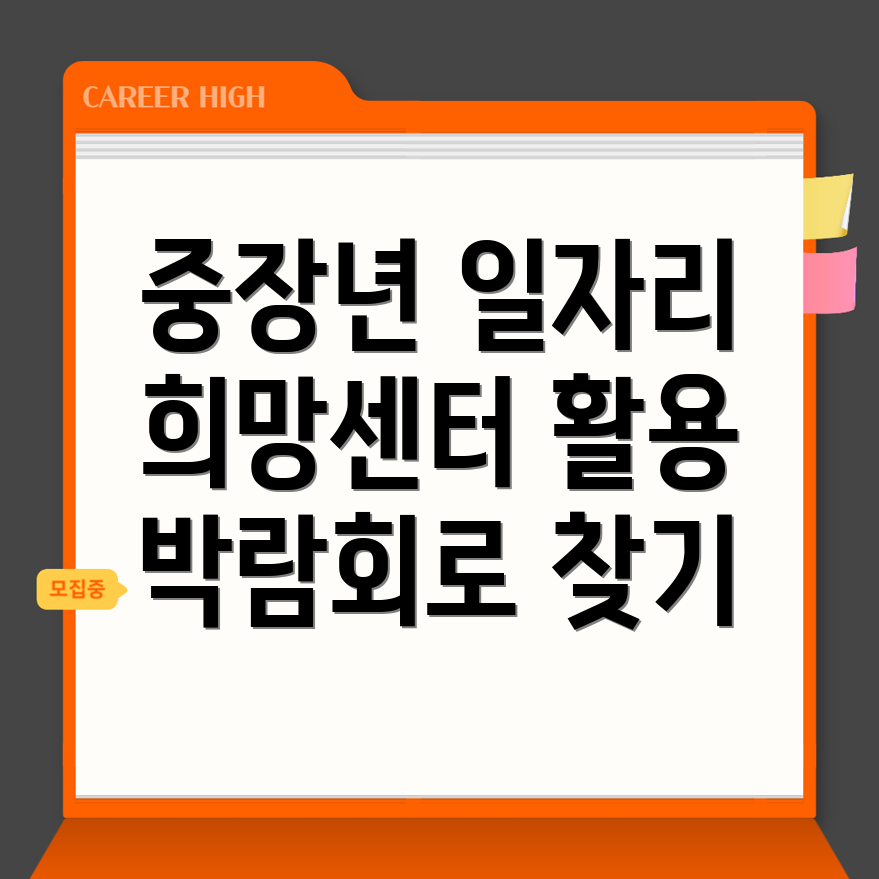 금곡역 중장년 일자리