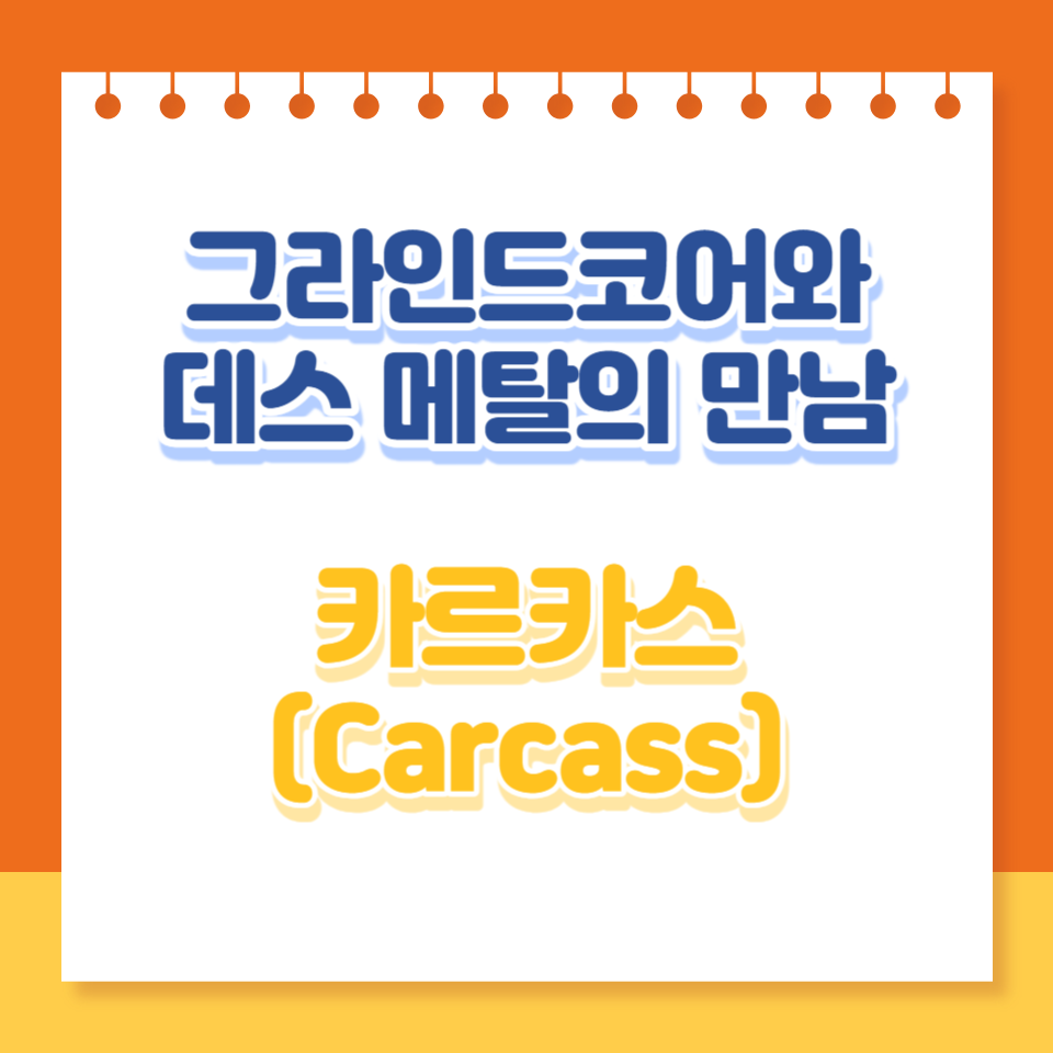 Carcass의 음악적 진화: 그라인드 코어와 데스 메탈의 만남