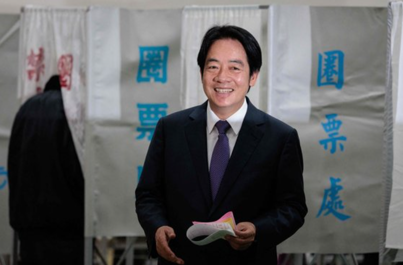 대만 총통 선거 개표 시작 친미 라이칭더 후보가 선두
