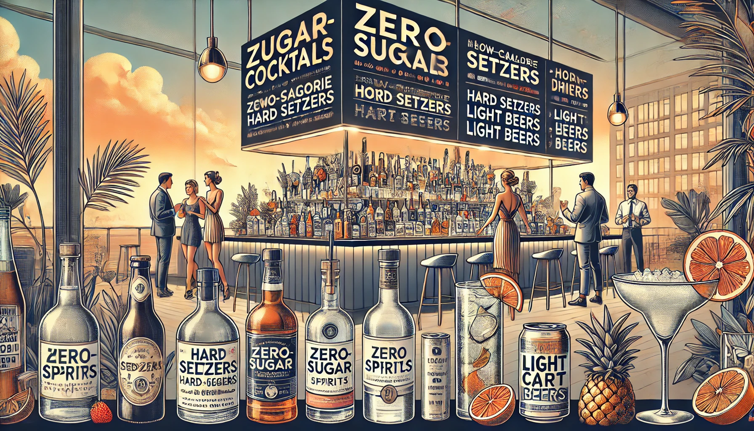 제로 슈거 주류의 등장과 건강한 음주 트렌드 분석
