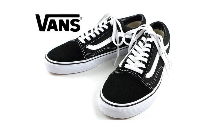  반스 [vans] 남녀공용 반스 올드스쿨 블랙 스니커즈 운동화