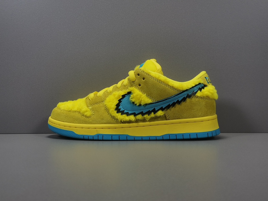  [GRATEFUL DEAD x NIKE] 그레이트풀 X 나이키 덩크 로우 SB QS 옐로우 베어 CJ5378-700