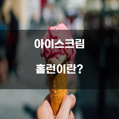 초등 아이스크림 홈런: 아이들이 사랑하는 시원한 간식