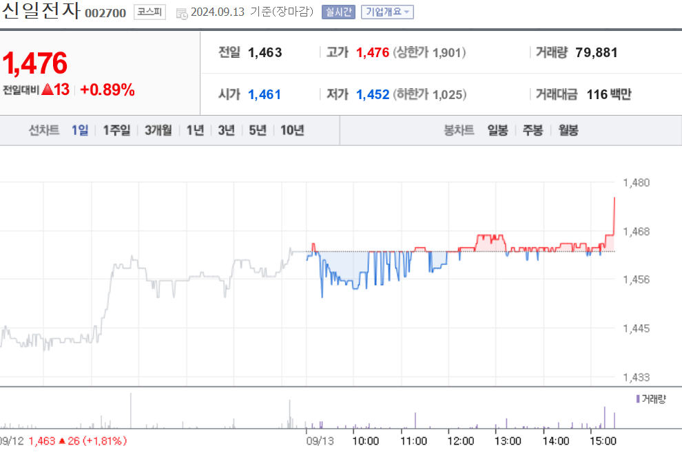 신일전자