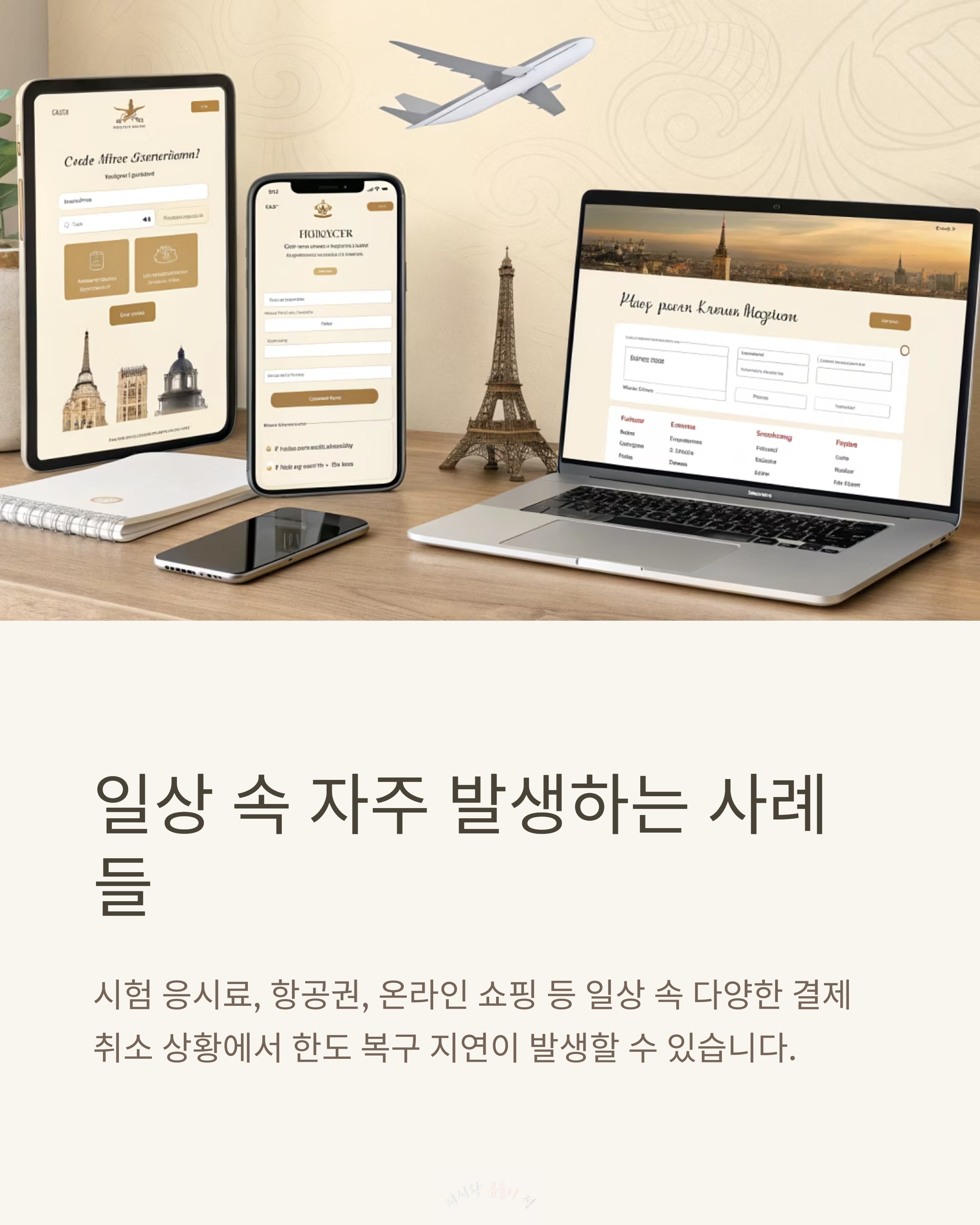 일상속 자주 발생하는 사례