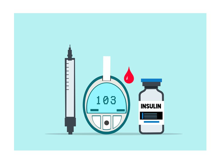 인슐린과 혈당 측정기