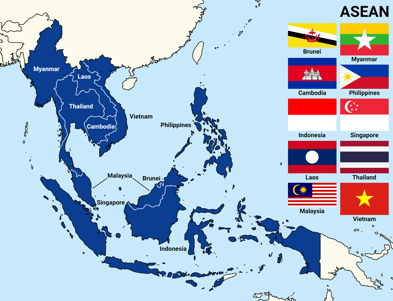 동남아시아 국가별 인구수 _ 동남아시아 정보