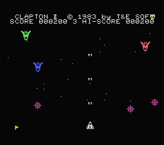  Battle Ship Clapton II - MSX (재믹스) 게임 롬파일 다운로드