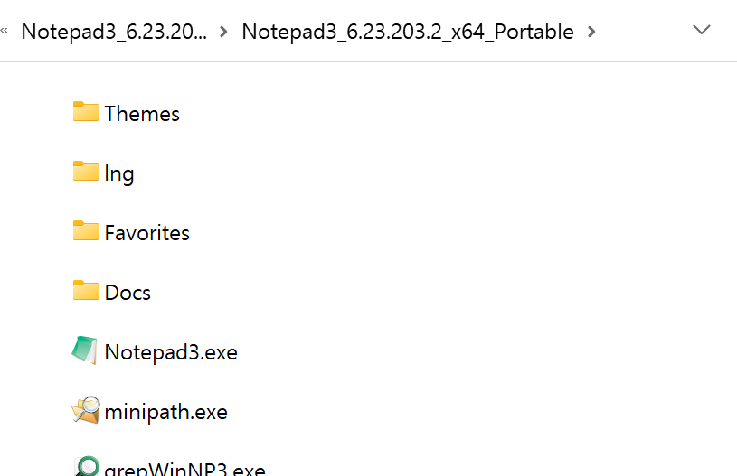 notepad3 포터블 버전