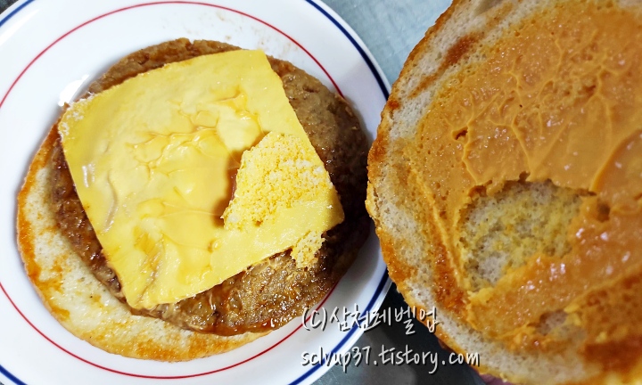 햄버거 치즈