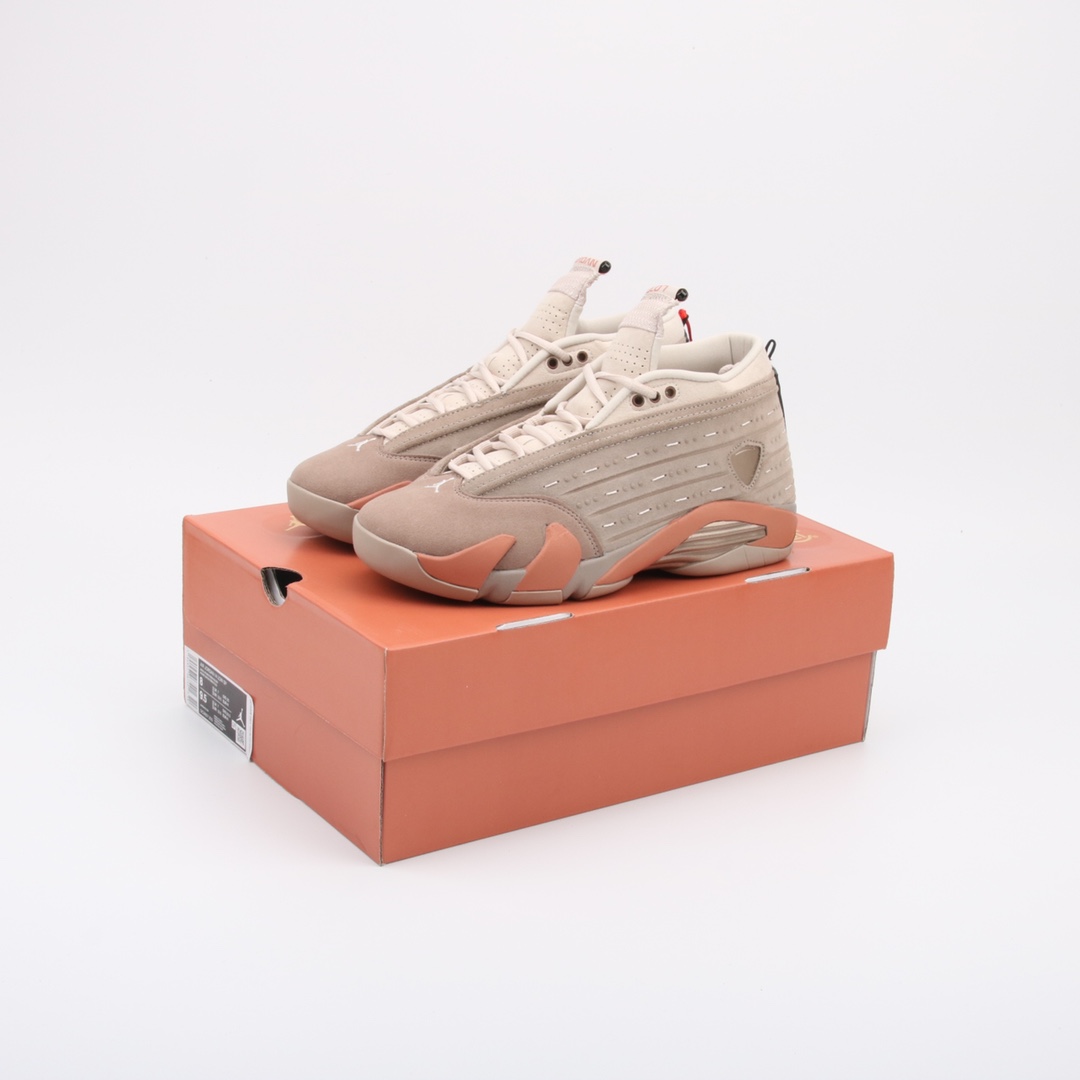  [NIKE x CLOT] 나이키 X 클랏 에어 조던14 레트로 로우 SP 테라코타 TERRACOTTA DC9857-200