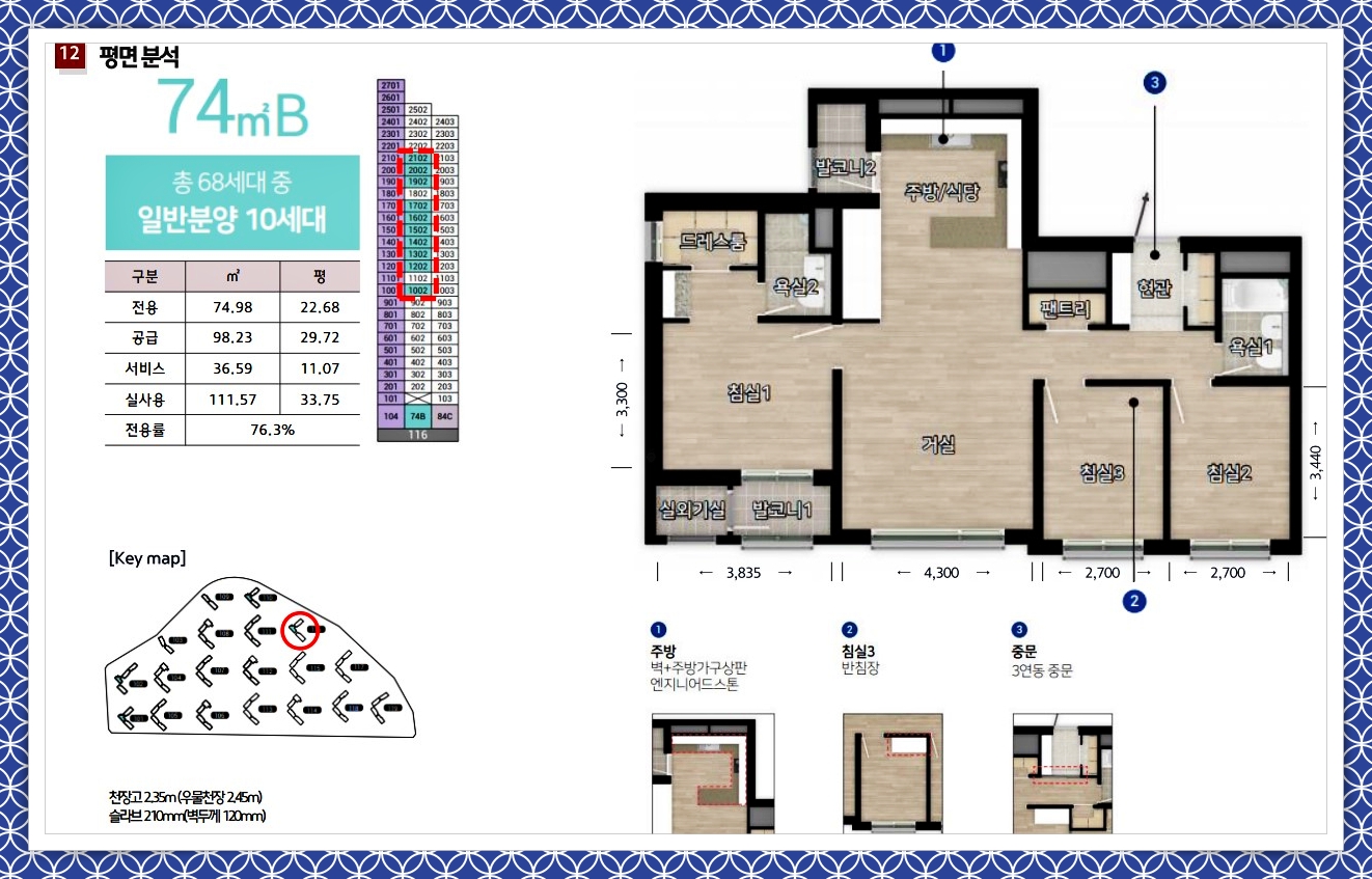 힐스테이트 신용더리버 74B