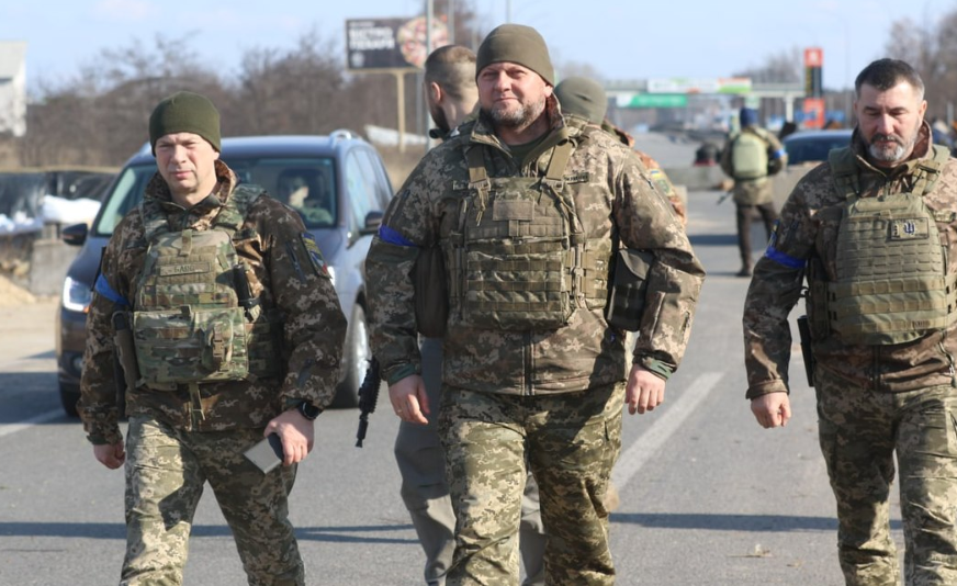 우크라이나-대통령-군복
