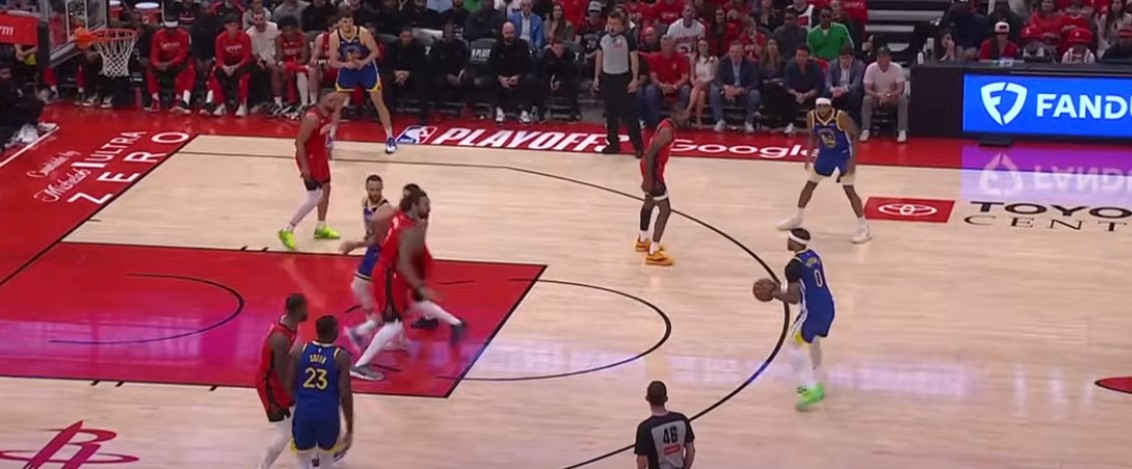 NBA 플레이오프 1차전 골든스테이트 vs 휴스톤 로케츠