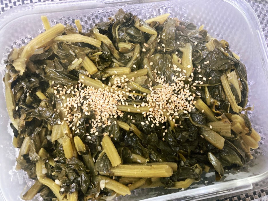  시래기 나물 볶음 ! 간단하게 집 반찬 만들기~