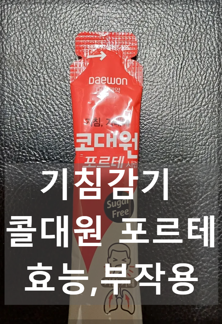 콜대원포르테 효능 부작용