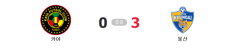  (2021 아시아 챔피언스 리그) 카야 (0) 대 울산 (3) 축구 경기 하이라이트