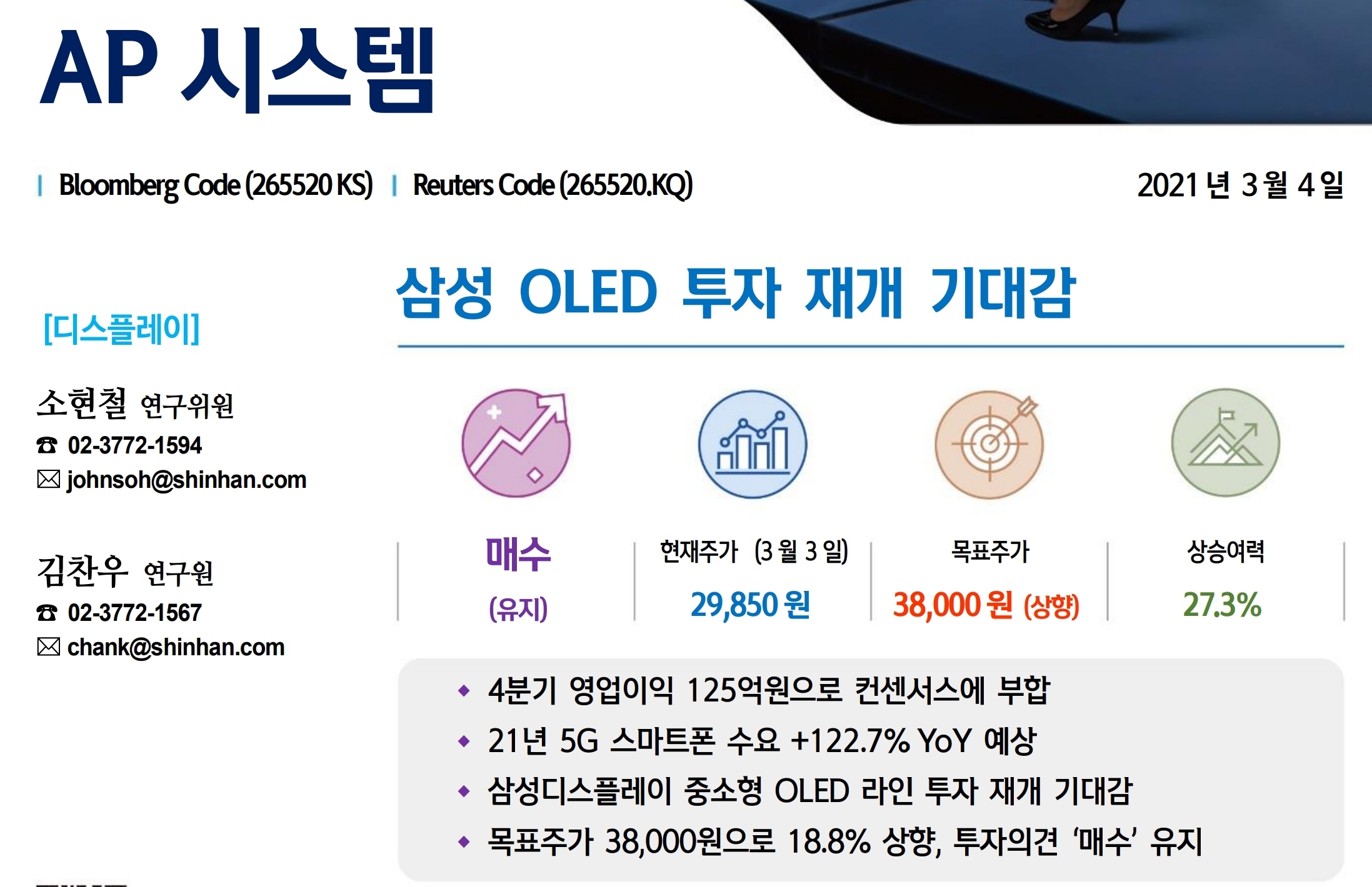  2021년 3월 4일 염승환 시황(ETF트렌드 영상 요약)