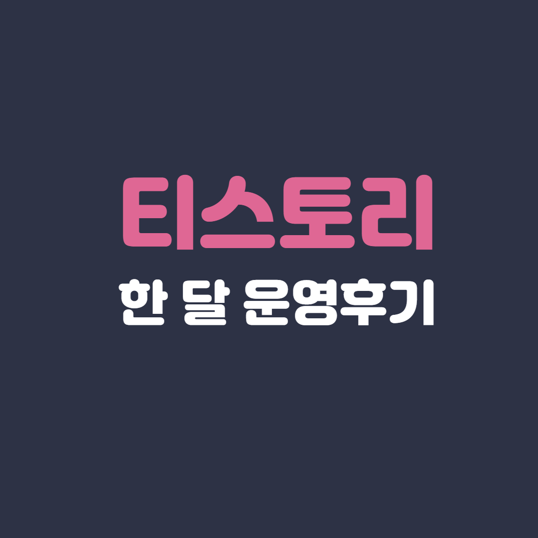  티스토리 한 달 1일 1포스팅 후기