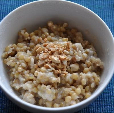 통귀리와 현미 죽(사진 : Pinterest)